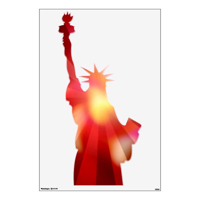 Statue Of Liberty 10 Wall Sticker (Front)