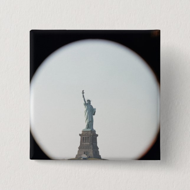 Statue of Liberty, 1886 Button (Front)