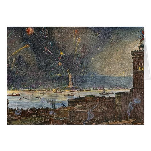 STATUE OF LIBERTY, 1886 CARDS (Front Horizontal)