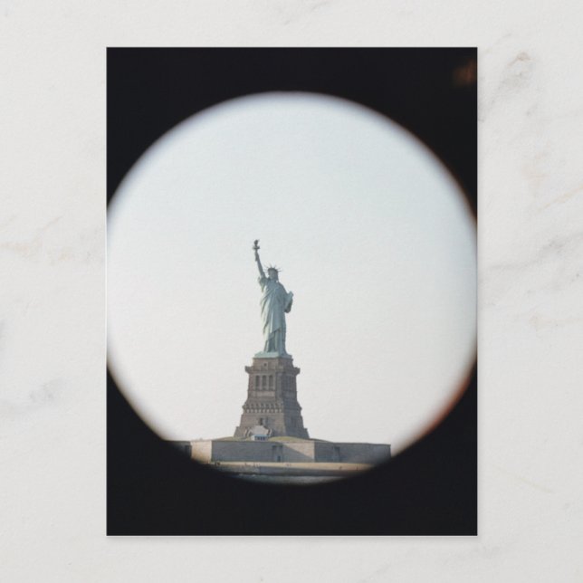 Statue of Liberty, 1886 Postcard (Front)