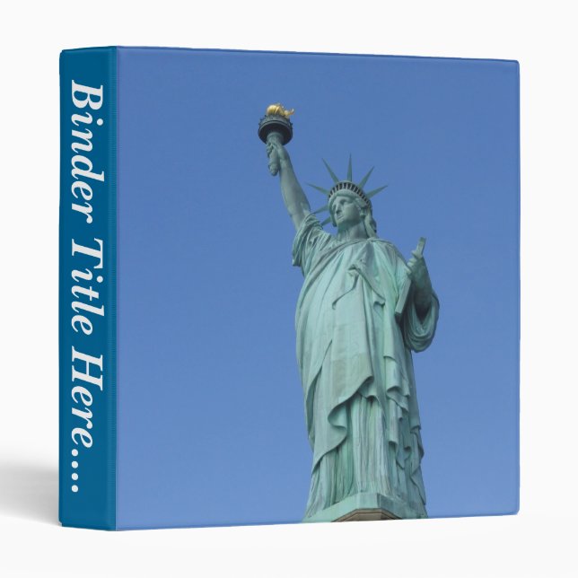 Statue of Liberty - 1" Binder (Front/Spine)
