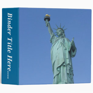 Statue of Liberty - 2" 3 Ring Binder