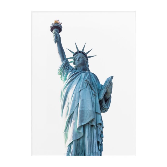 Statue of liberty acrylic print (Front)