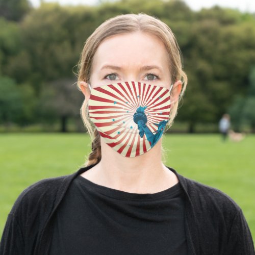 Statue of Liberty Adult Cloth Face Mask