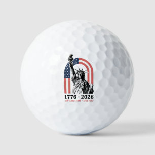 Statue of Liberty America 250 Years Anniversary Golf Balls