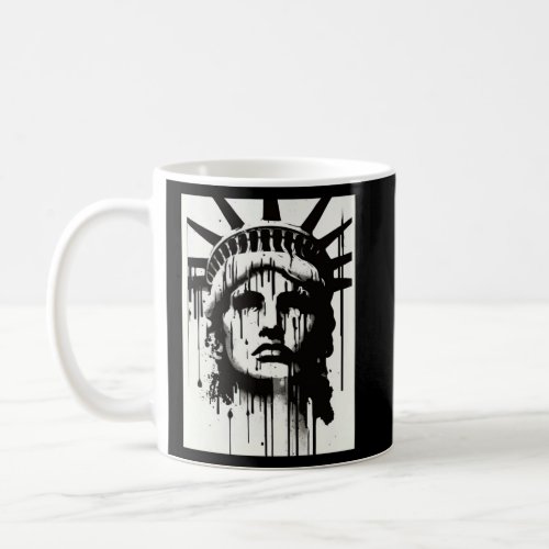 Statue Of Liberty  Artistic Rendering  Lady Libert Coffee Mug
