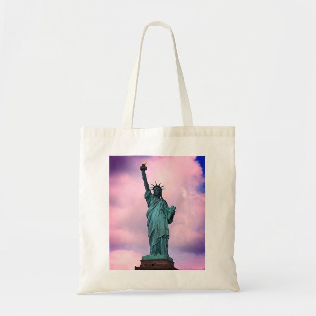 Statue of Liberty, Beacon of Hope - NYC, America Tote Bag (Front)
