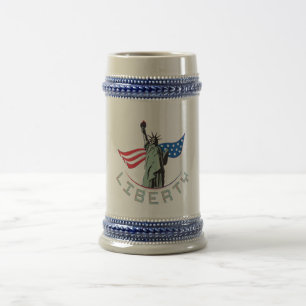 Statue of Liberty Beer Stein