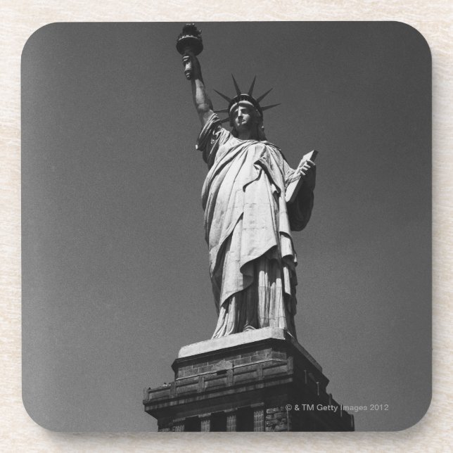 Statue of Liberty Beverage Coaster (Front)
