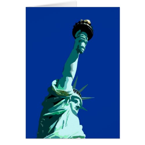 Statue of Liberty  Blue Sky