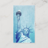 statue of liberty business card (Back)