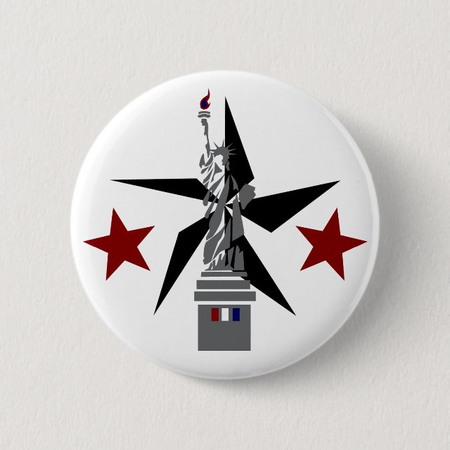 statue of liberty button (Front)