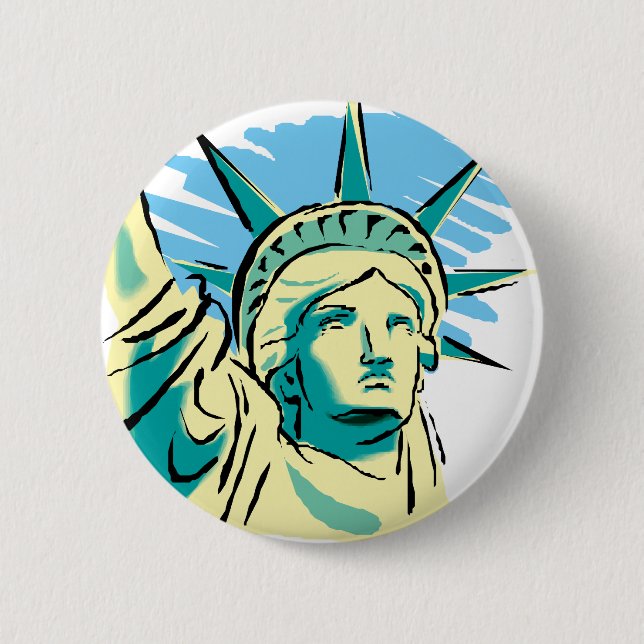 Statue of Liberty Button (Front)