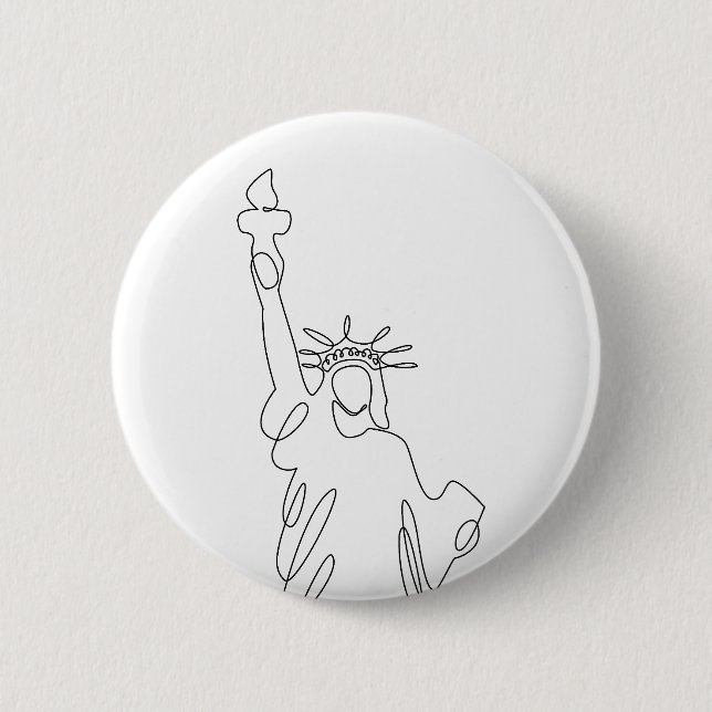 Statue of Liberty Button (Front)