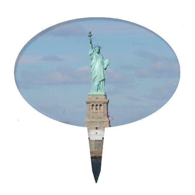 Statue Of Liberty Cake Topper (Front)