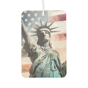 Statue of Liberty Car Decor: Patriotic & Stylish Air Freshener