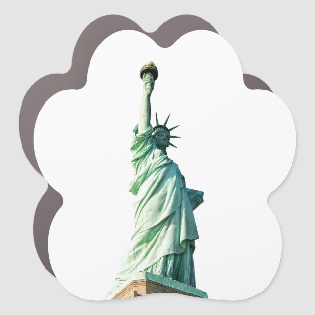 Statue of liberty   car magnet (Front)