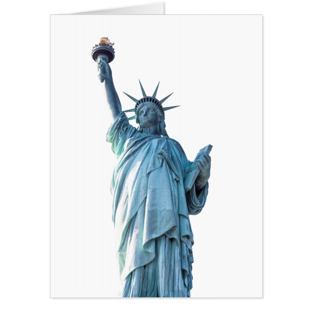 Statue of liberty  card (Front)