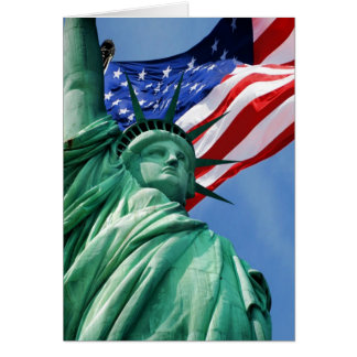 Statue of Liberty card