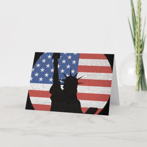 Statue of Liberty Card