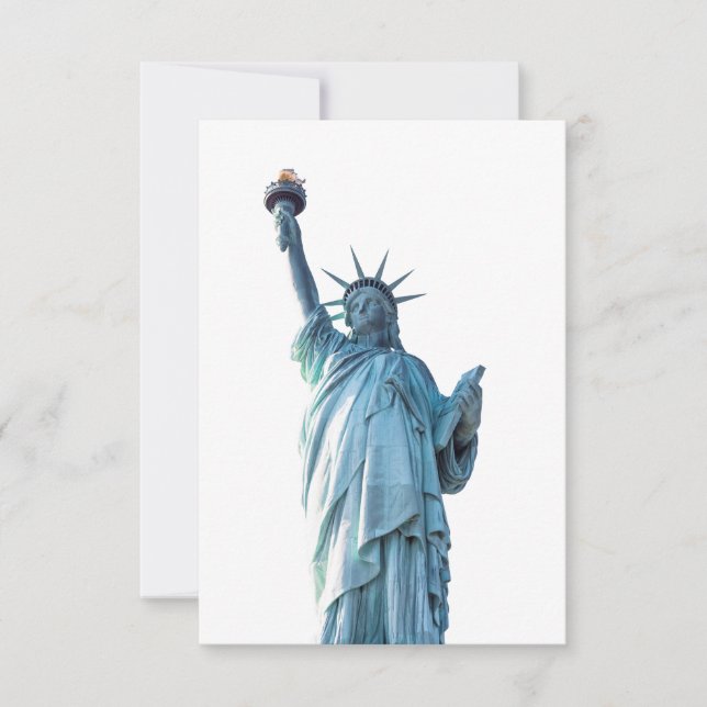 Statue of liberty  card (Front)