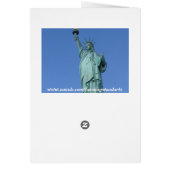 Statue of Liberty Cards (Back)