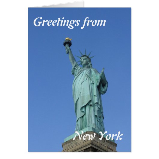Statue of Liberty Cards (Front)