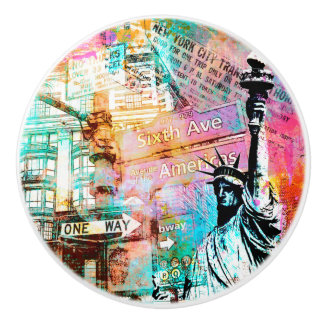 Statue of Liberty Ceramic Knob