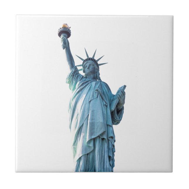 Statue of liberty   ceramic tile (Front)