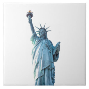 Statue of liberty ceramic tile