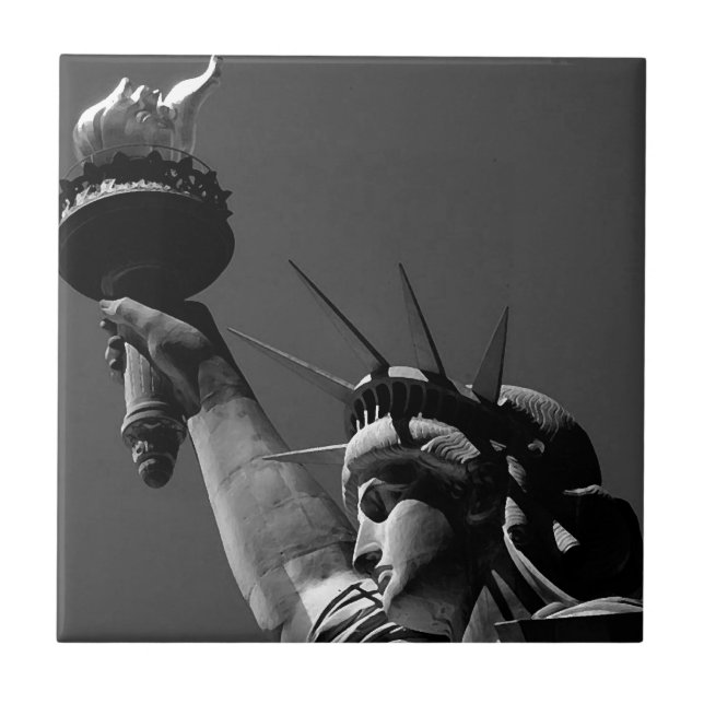 Statue of Liberty Ceramic Tile (Front)