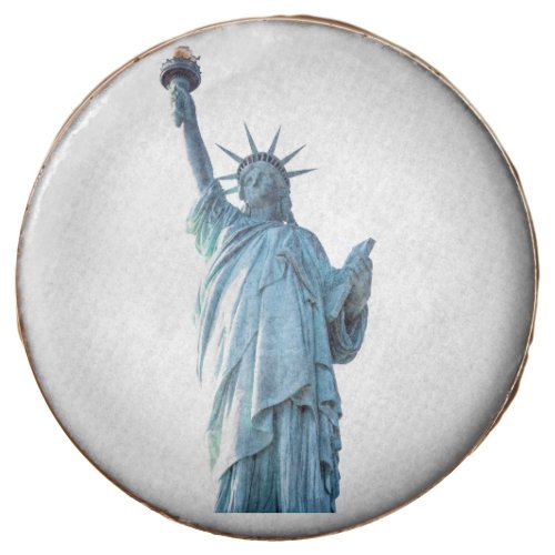 Statue of liberty  chocolate covered oreo