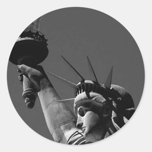 Statue of Liberty Classic Round Sticker