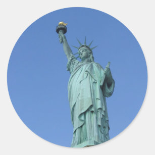 Statue of Liberty Classic Round Sticker