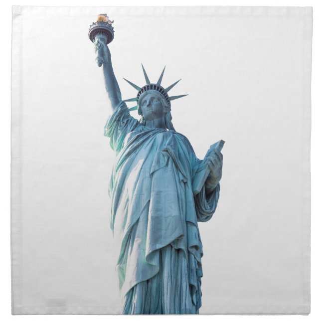 Statue of liberty   cloth napkin (Front)