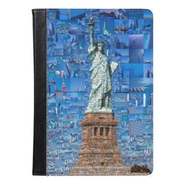 statue of liberty collage - statue of liberty art iPad air case statue of liberty collage - statue of liberty art iPad air case