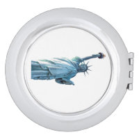 Lady Liberty store compact mirror