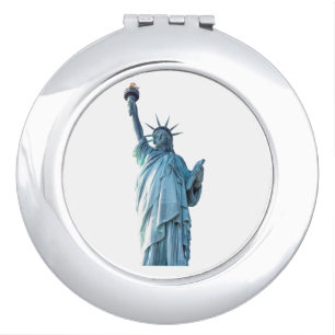 Statue of liberty compact mirror