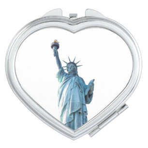 Statue of liberty compact mirror