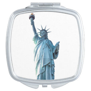 Statue of liberty compact mirror