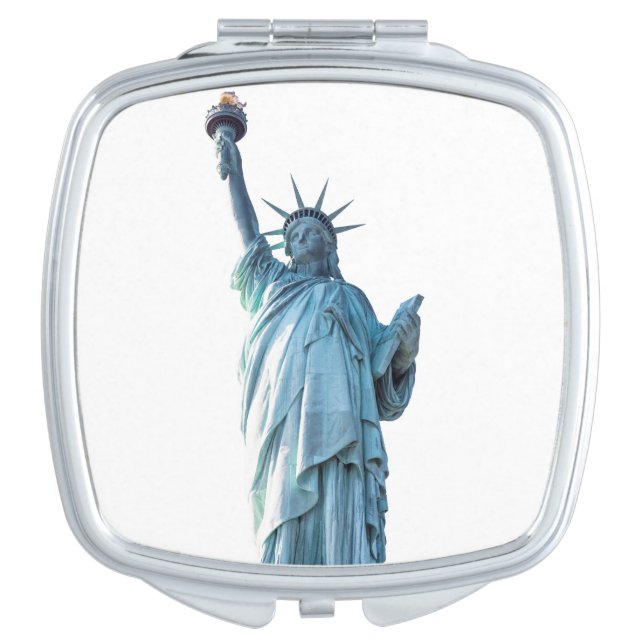 Statue of liberty   compact mirror (Front)