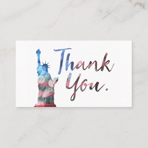 statue of liberty coupon card Zazzle