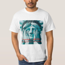 Statue Of Liberty crying