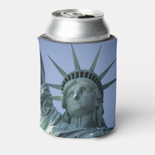 Statue of Liberty custom monogram can cooler