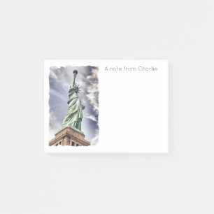 Statue of Liberty custom notes
