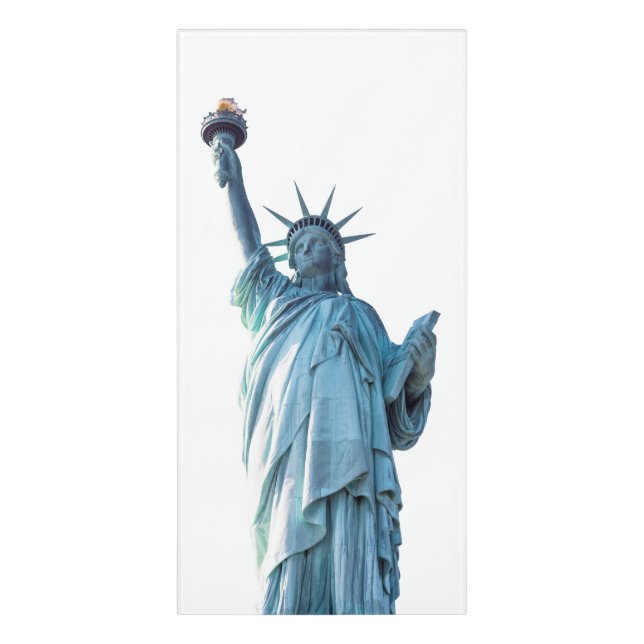 Statue of liberty  door sign (Classic Front Vert)