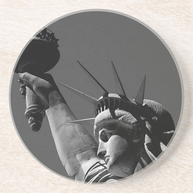 Statue of Liberty Drink Coaster (Front)