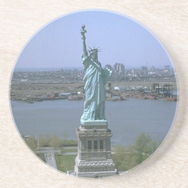 Statue of Liberty Drink Coaster (Front)