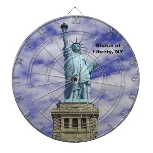 Statue of Liberty Ellis Island New York Dartboard