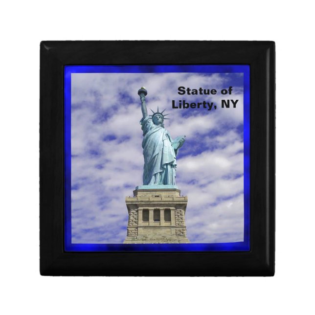Statue of Liberty, Ellis Island, New York Gift Box (Front)